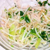 もやしと小松菜のナムル（常備菜）